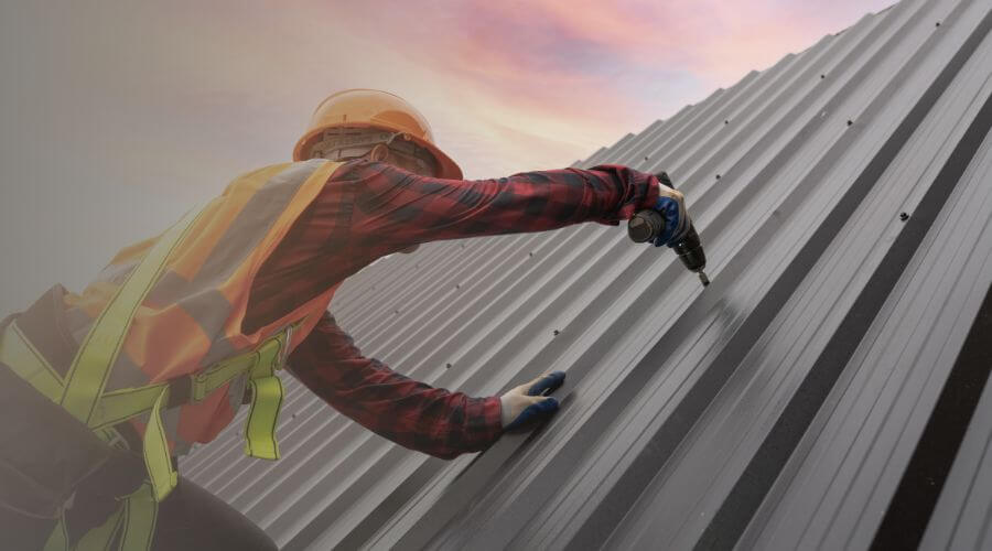Professional metal roof installation in Portland, ND